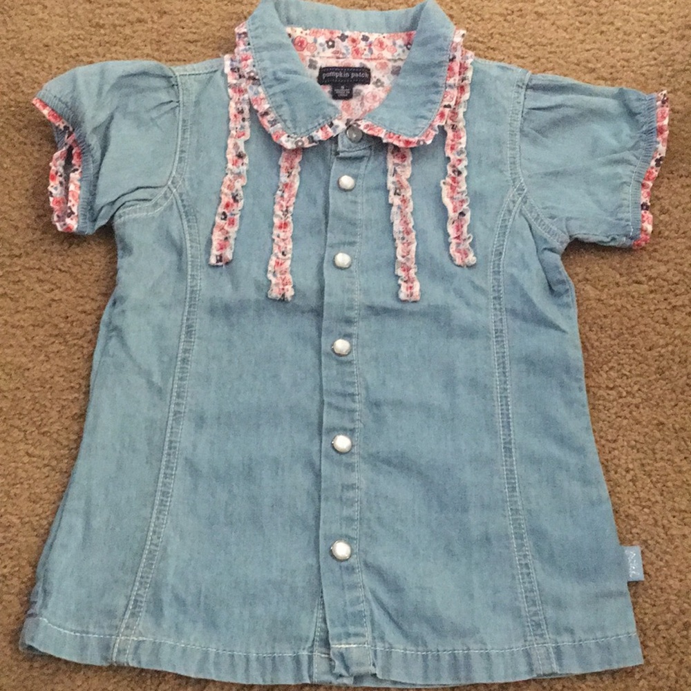 Pumpkin Patch Light Weight Denim Shirt